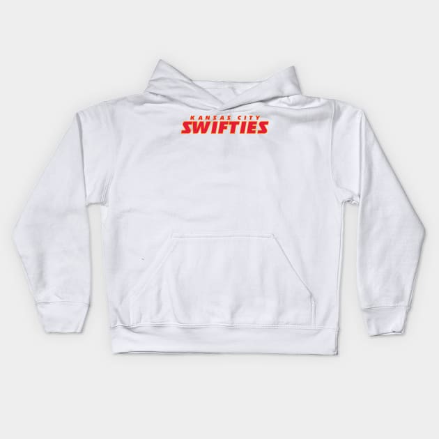 Kansas City Swifties Kids Hoodie by halfzero